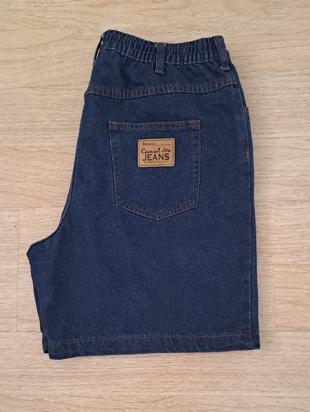 Haband Joe's Jeans Relaxed Dark Blue Denim Shorts